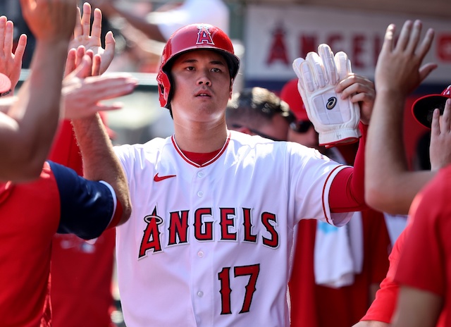 MLB: Texas Rangers at Los Angeles Angels