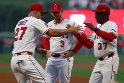 MLB: Cleveland Guardians at Los Angeles Angels